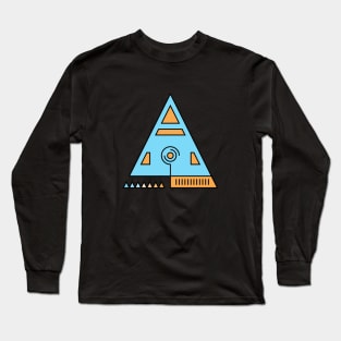 Sacred Geometry or a Pyramid (Version 2) Long Sleeve T-Shirt